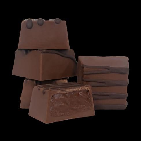 Bombons Selecto Cacau com fio de chocolate