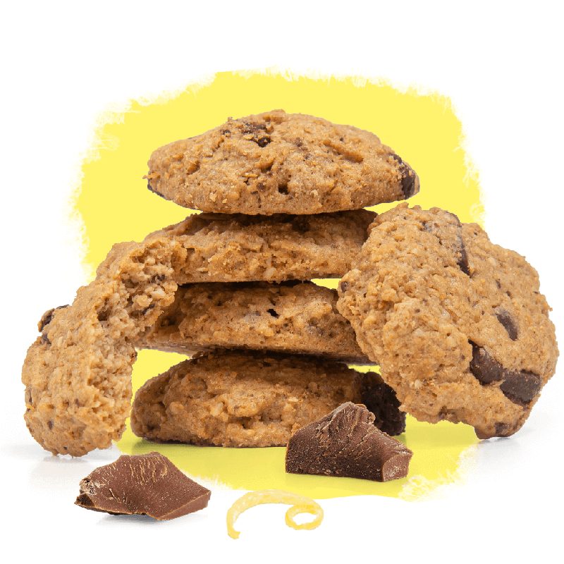 Limão siciliano com chocolate — Cookies Selecto Cacau