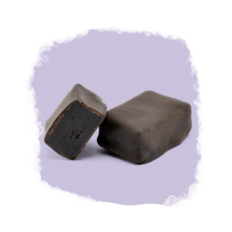 Bala de banana com 70% cacau — Balas de Banana Selecto Cacau