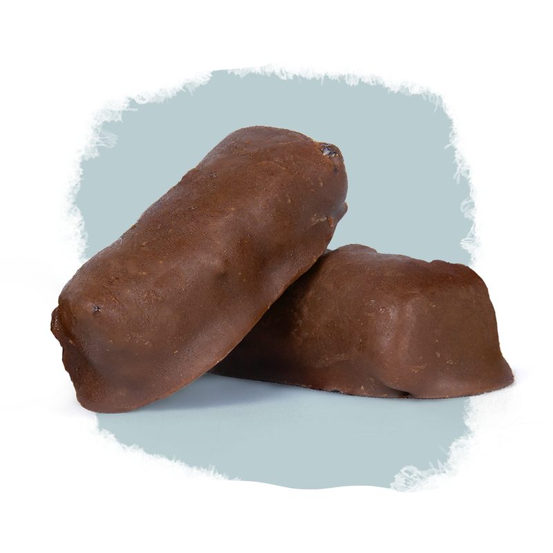Cobertura ao leite vegano — Bombons de Banana Passa Selecto Cacau