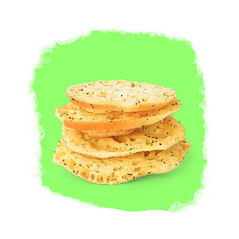 Lemon pepper — Snacks de Provolone Selecto Cacau